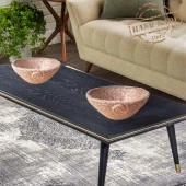 Dekoratif Sepet Sunum Kase Doğal Jüt İp - 1