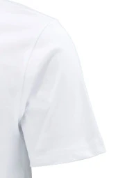 Erkek Bisiklet Yaka Standart Göğüs Baskılı Beyaz T-Shirt thumbnail 3