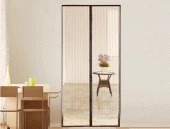 Mıknatıslı Kapı Sinekliği Tülü-Krem ( 105 x 205 ) - 4