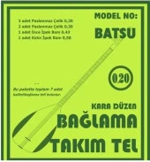 Bağlama Aksesuar Tam Takım Tel 0.20 Batsu - 1