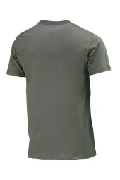 Erkek Bisiklet Yaka Standart Fit Haki T-Shirt - 4
