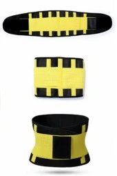 Hot Belt Shapers Neotex Termal Sauna Kemer Korse - Sarı - 2