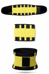 Hot Belt Shapers Neotex Termal Sauna Kemer Korse - Sarı - 3