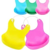 Pelikan Silikon Mama Önlüğü / Kırmızı - 3