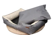 Chester Alpha (L) Yıkanabilir Yatak 75-65-18cm Gri - 1