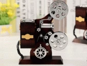 Projektör Şeklinde Takı Çekmeceli Müzik Kutusu - 4