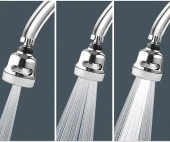 3 Fonksiyonlu  Krom Oynar  Musluk Başlığı thumbnail 3