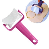 Tırtıklı Daire Şeklinde Hamur Kesici Kurabiye Ruleti thumbnail 3