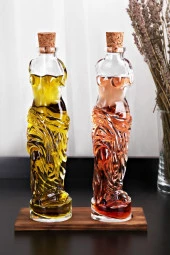 Venüs Yağdanlık - Kadın Figürlü Sirkelik Sosluk 700 ML 2 li Set - 2