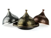 Osmanlı Motifli Lokumluk Büyük - Gümüş - 3