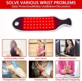 JOBYNA Bilek için Kırmızı Işık Terapisi, 660nm Kırmızı ve 850nm Kızılötesi - 4