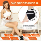 JOBYNA Ayak Bileği için Kızılötesi Işık ve Kırmızı Işık, Ayarlanabilir 850nm Kızılötesi - 5