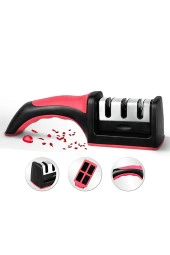 3 Aşamalı Bıçak Makas Bileyici Keskinleştirme Aleti thumbnail 3