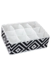 12 Bölmeli Mozaik Desen Pratik Bölmeli Çekmece Düzenleyici Organizer thumbnail 2