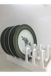 6 Bölmeli Tencere Kapak Rafı - Tencere Kapak Organizeri thumbnail 5