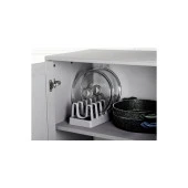 Tencere Kapağı Organizeri - 6 Bölmeli Tencere Kapak Rafı thumbnail 3