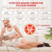 JOBYNA Kızılötesi Işık Terapisi Bunyon Düzeltici - Kadınlar ve Erkekler için - 4