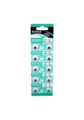 AG3 Saat Pili - Düğme Pil 10lu Paket LR41/192 1.55V - 2