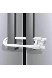 Bebek Çocuk Çekmece ve Dolap Koruma Raylı Güvenlik Sistemi Emniyet Kilidi - 1