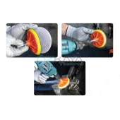 Matkap Disk Koltuk Temizleme Fırça ve Zımpara Takma Aparatı - 2