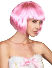 Küt Peruk - Toz Pembe (Açık Pembe) - 4