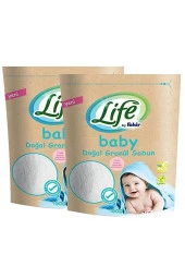LİFE BY FAKİR Doğal Bebek Granül Toz Sabun 1 Kg X 2 Adet - 1