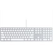 APPLE KABLOLU NUMARALI İNGİLİZCE KLAVYE SIFIR ORİJİNAL USQ - 1