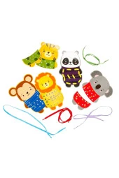 Hayvanlar İp Geçirme Oyunu: El Becerilerini ve Hayal Gücünü Geliştirir - 1