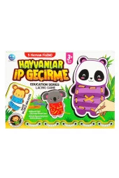 Hayvanlar İp Geçirme Oyunu: El Becerilerini ve Hayal Gücünü Geliştirir - 3