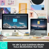 Logitech MX Keys Mini Minimalist Kablosuz Bluetooth Aydınlatmalı Türkçe Q Klavye - Siyah thumbnail 4