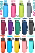 Uzspace  800ml -Yeni Ebat-Boy 25 cm-Tritan Su Matarası Bpa Koku Sızdırma Yok - 1