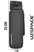 Uzspace  800ml -Yeni Ebat-Boy 25 cm-Tritan Su Matarası Bpa Koku Sızdırma Yok - 8