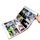 Rabsev RS21 Fotoğraf Albümü 10x15cm 600 lük Gramafon Desenli Kutulu - 3