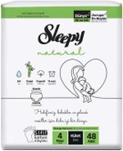 Sleepy Külot Bebek Bezi Natural Beden:4 (7-14KG) Maxi 240 Adet Mega Fırsat Pk thumbnail 3
