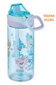 Vagonlife FiftyFifty Tritan 500 ml Silikon Pipetli Çocuk Su Matarası - 2
