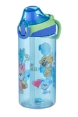 Vagonlife FiftyFifty Tritan 500 ml Silikon Pipetli Çocuk Su Matarası - 9