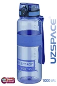 Uzspace Tritan Su Matarası 1000ml 1 Litre Büyük Boy Yenilenen Renkler - 8