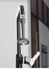 Ayarlanabilir Şelale Musluk Ucu - Antrasit thumbnail 1