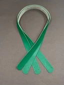 dikmeli spor sap / çanta sapı  / deri dikmeli sap 70 cm - 1