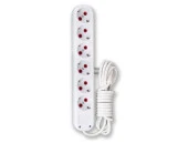 3 Mt. Kablolu 6 lı Topraklı Grup Priz - 1