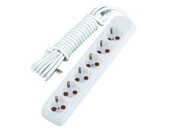 3 Mt. Kablolu 6 lı Topraklı Grup Priz - 2