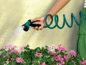 4 Fonksiyonlu 15 Metre Sulama Başlıklı Spiral Hortum - 2