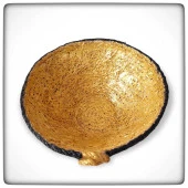 Dekoratif Sepet Sunum Kase Doğal Jüt İp GOLD - 2