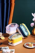 Vagonlife Bento Lunch Box Ofis-Okul İçin Yeni Nesil Sefer Tası Taşınabilir Yemek Kutusu  Çelik FF462 - 10