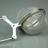 Pratik Paslanmaz Çelik Un Kakao Pudra Şekeri Eleği -Maşalı Bitki Çayı Demleme Süzgeci thumbnail 3