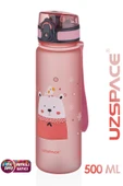 Uzspace Figürlü 500 ml Tritan Çocuk Su Matarası - 11