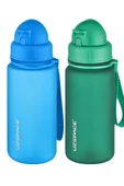 Uzspace 2'li Pipetli Tritan Matara Seti 400 ml FiftyFifty - 9