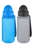Uzspace 2'li Pipetli Tritan Matara Seti 400 ml FiftyFifty - 5