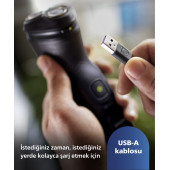 Philips X3021/00 Shaver 3000X Series Tıraş Makinesi - 9