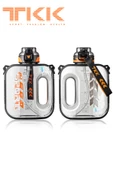 TKK 1000 ML Çift Kullanım Pipetli/Rahat içim Bpa İçermeyen Askılı Tritan Su Matarası FFTKK1022-1000 - 4
